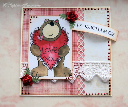 PS. Kocham Cię :) Z Papieru Tworzone