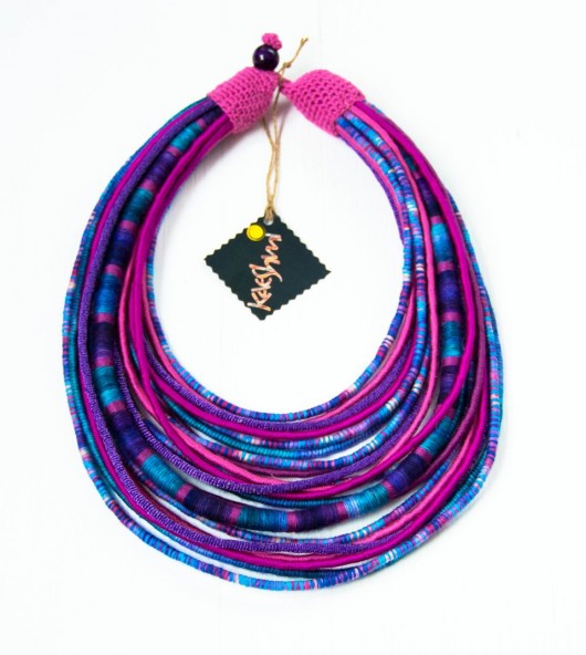 JAGODA - naszyjnik MAASAI, folk Kaeshmi