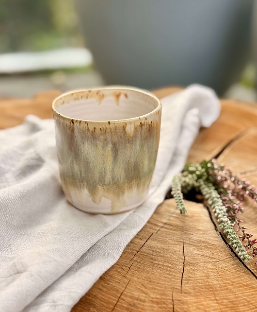 kubki Czarka ceramiczna 300ml, beż