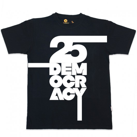 25 Democracy Black odCZAPY odCZAPY