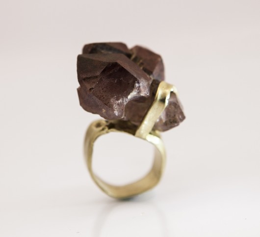 Pierścionek Mineral Stone SAVVY unikat // mosiąd savvy