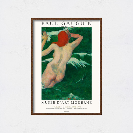 Paul Gauguin plakat do wystawy Pas De LArt