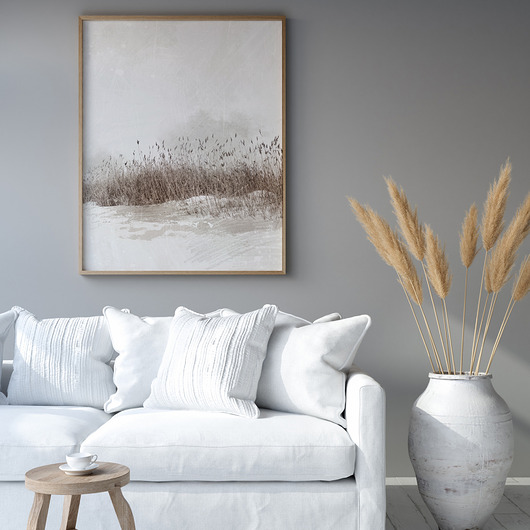 plakaty Plakat Trawy w Śniegu