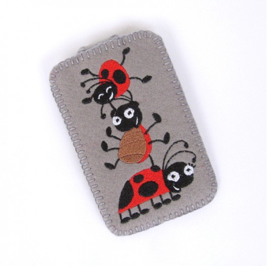 Szalone biedronki - etui na telefon Tulis