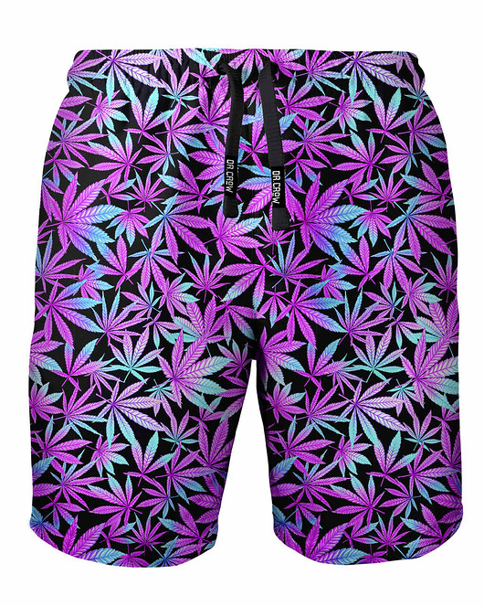 spodnie męskie Shorty Kąpielowe Męskie DR.CROW Cannabis