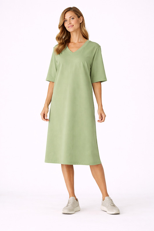 sukienki midi damskie Sukienka ,,ELLISON "  Szałwia