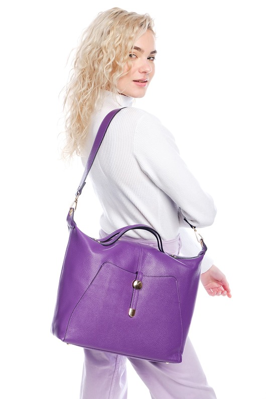 torby na ramię Torba skórzana Shopper - mieści format A4  (7007)