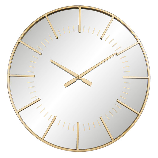 Zegar Lustrzany Gold 60 cm MIA home