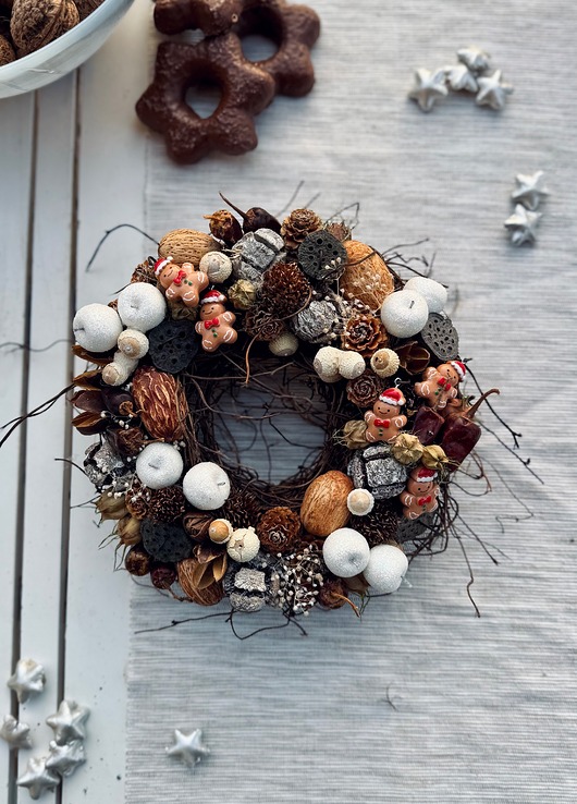 wianki bożonarodzeniowe Wianuszek Kruszynka