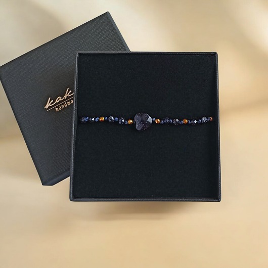 bransoletki z kamieni naturalnych NOC KAIRU - kamień szczęścia, kamień czarnoksiężników, ochrona
