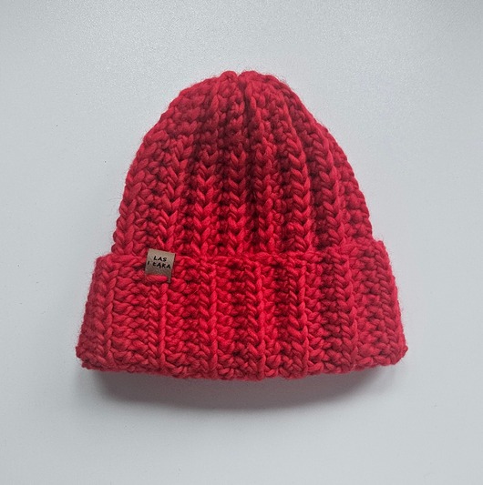 czapki damskie Czerwona Czapka wełniana