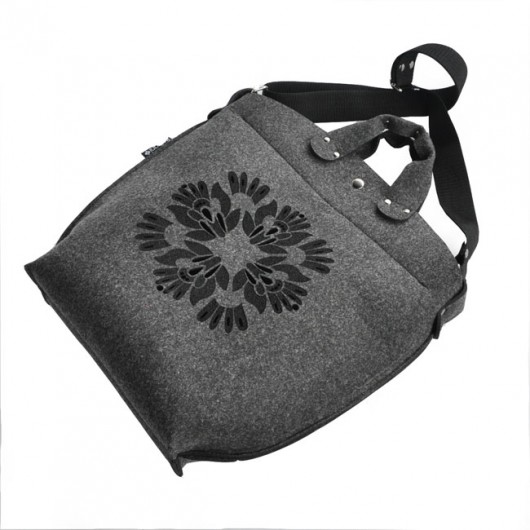BiGGest BaG New - grafitowa z grawerem - wz. 1 Beltrani