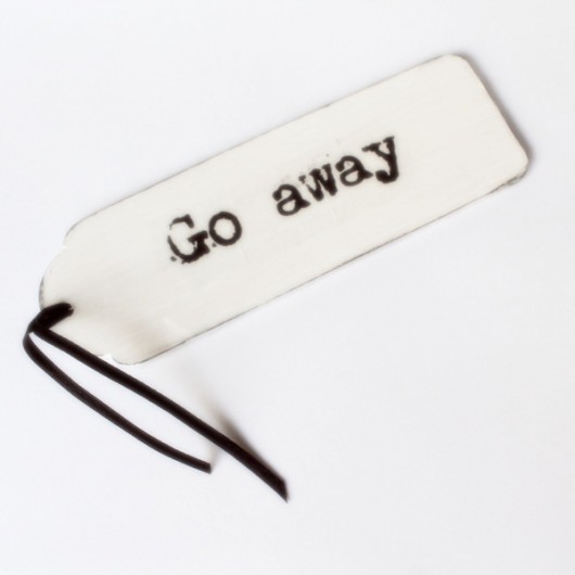 zakładka &#039;go away...&#039; miniart