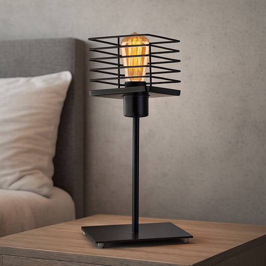 lampy stołowe Druciana lampka nocna PEGU LOFT 