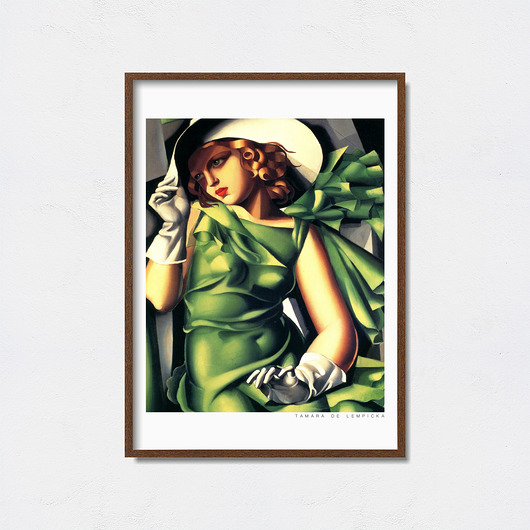 Tamara Łempicka Art Poster Pas De LArt