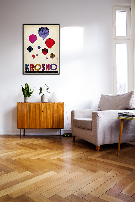 plakaty Plakat Krosno (R. Kaja) 98x68 cm