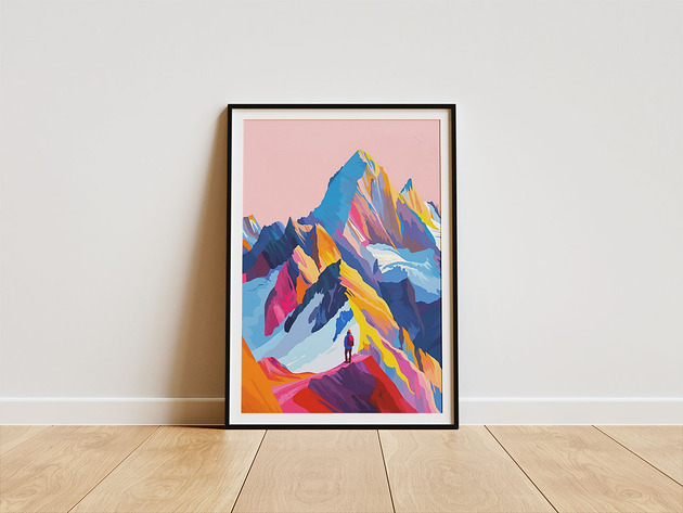 plakaty Plakat -mont blanc