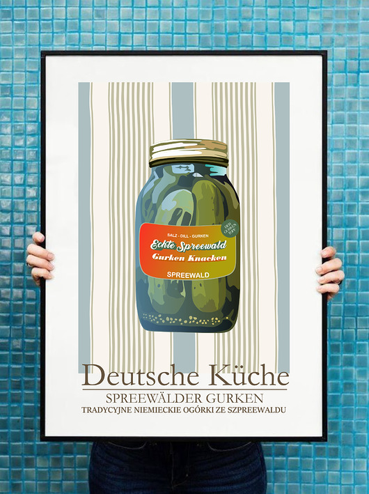 plakaty Plakat Ogórki ze Szpreewaldu