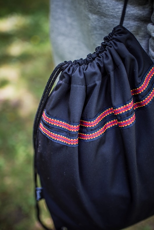 Worek etno Gawka made by hand