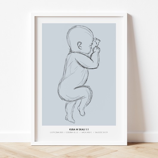 Plakat Personalizowany - Metryczka P455 TamTamTu