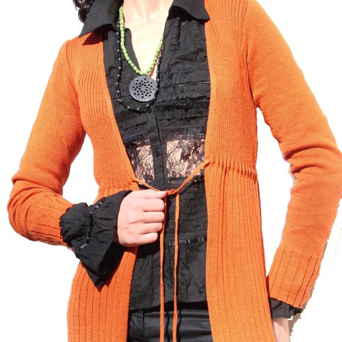 sweter rudy S* halo pracownia