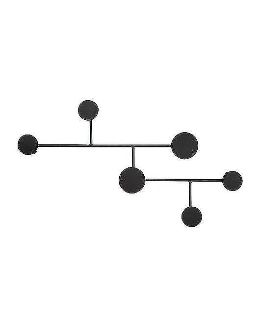 Wieszak Ścienny Metalowy Black MIA home