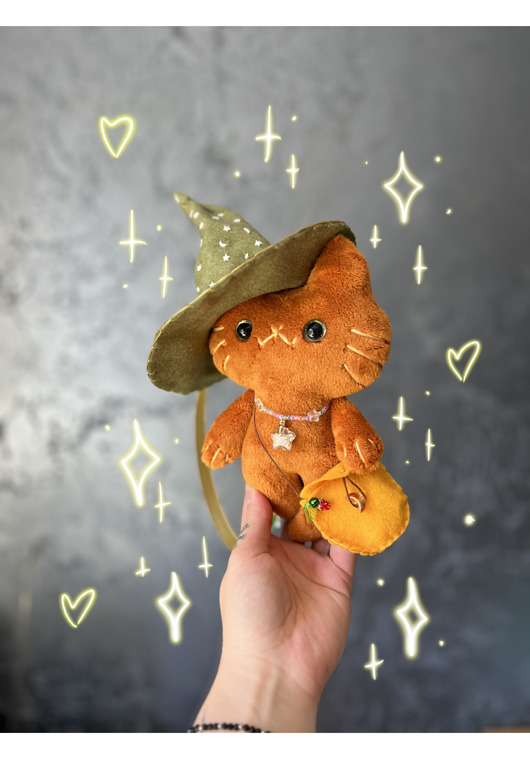 akcesoria różne Emberpaw - The Ginger Cat Witch