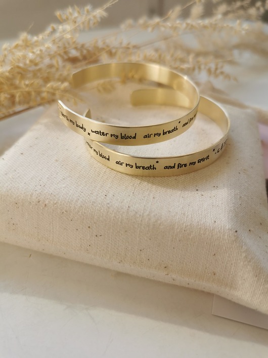 bransoletki złote Bransoletka EARTH