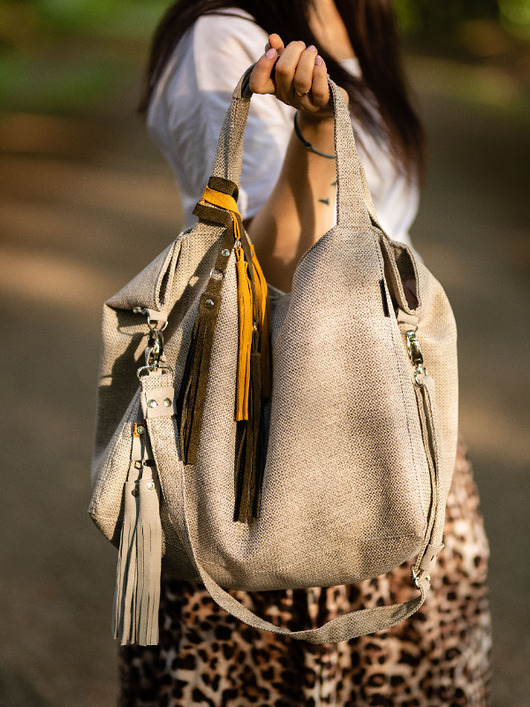 torby na ramię Torebka XL szara