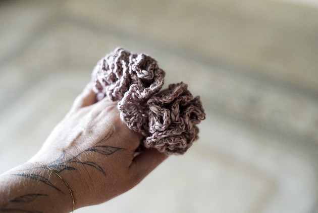 gumki do włosów Gumka Linen Scrunchie no.1