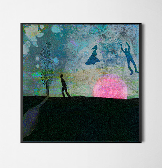 Wschód słońca 70x70 cm michal cygan