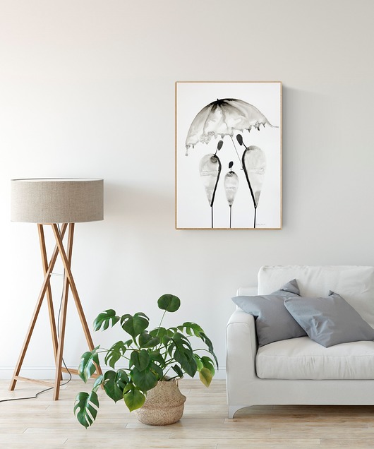 obraz wykonany na zamówienie -  50 x 70 cm  Krystyna Siwek Art