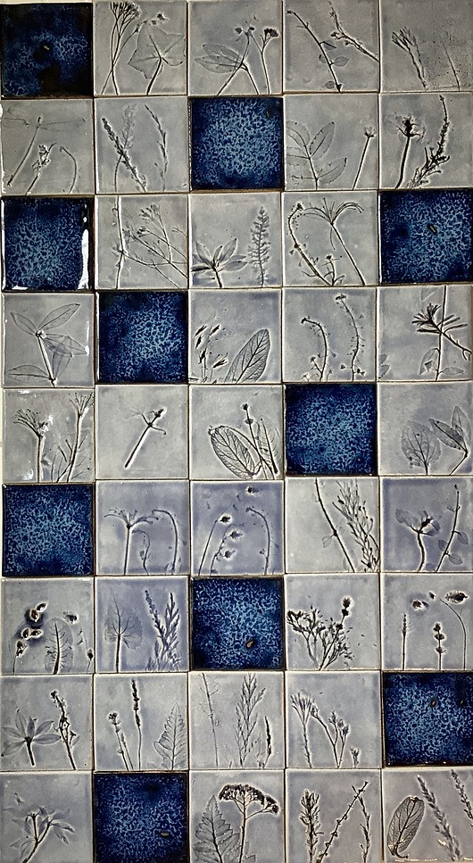 kafle i panele Ręcznie wykonane kafelki "Herbarium"
