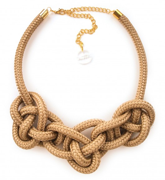 Grube sploty / kolia XL / gold Monika Roth