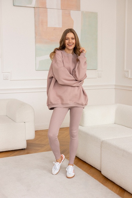 legginsy Leginsy (daily) GAME CHANGER Brudny Róż