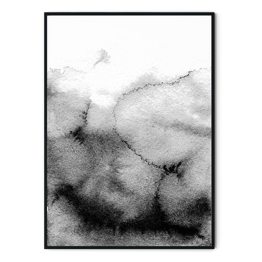 Plakat skandynawski B&W Ombre no. 9 myscandi