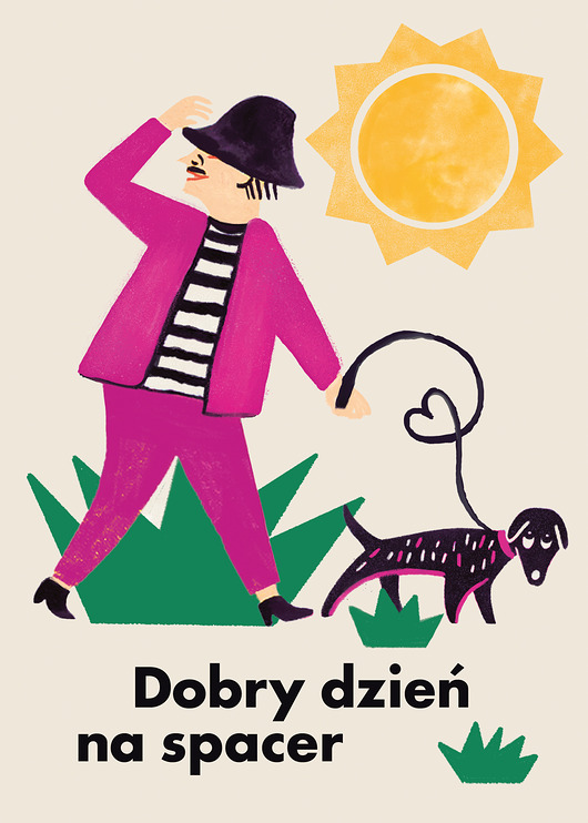 plakaty Plakat "Dobry dzień na spacer"