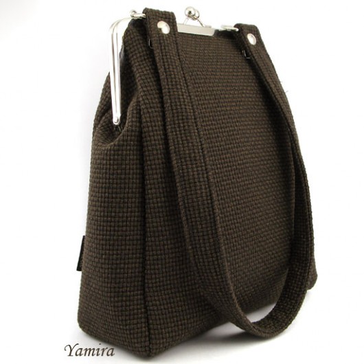 Torebka XL :: classic brown elegance :: yamira