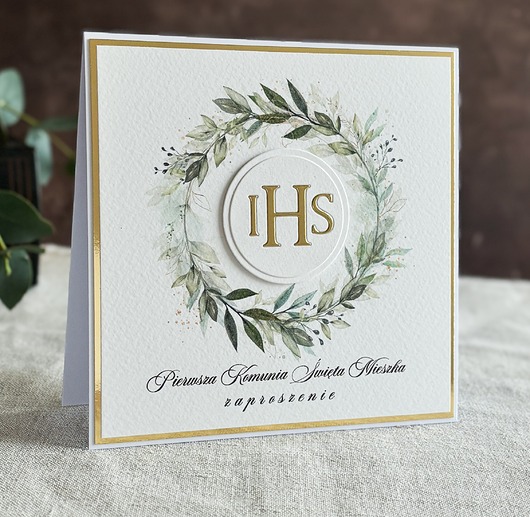 zaproszenia na komunię Zaproszenia na Komunię, wzór 73A