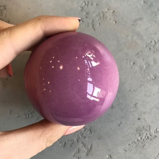 Uchwyt kulka 6 cm fiolet Viola Ceramics Studio