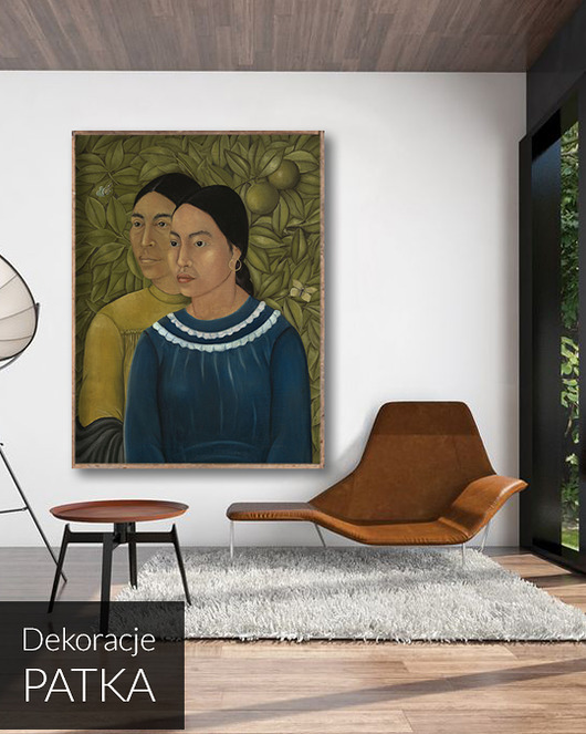 Two Women - Frida Kahlo  - dekoracja ścienna Dekoracje PATKA Patrycja Kita