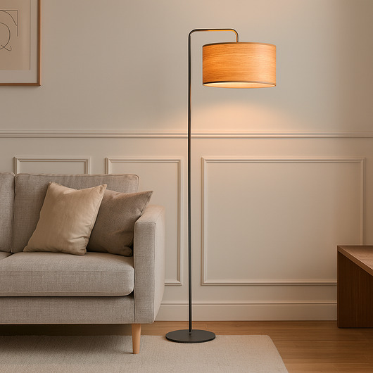 lampy podłogowe Nowoczesna lampa stojąca do salonu BOLIVIA ECO