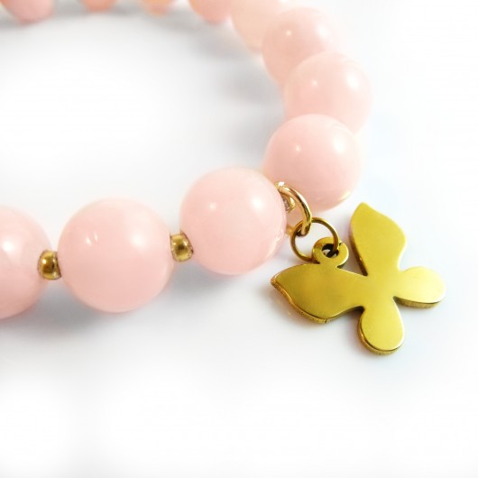Bransoletka 'Pinky Butterfly' labonita