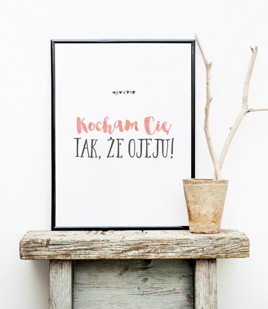 Obrazek A3 - Love Desihome