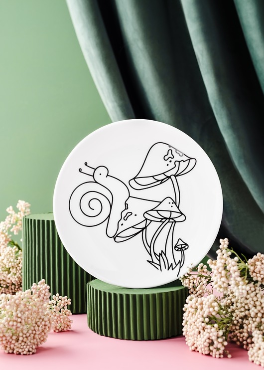 patery i talerze TALERZ 17 CM ŚLIMAK