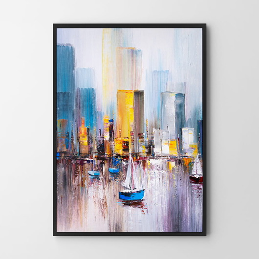 plakaty Plakat Pastelowy rejs