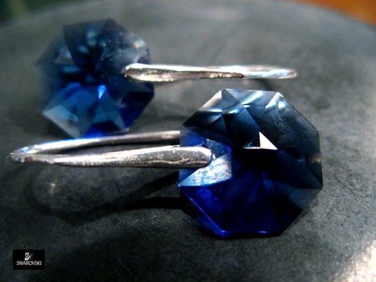 kryształ Swarovski >Dark Sapphire< Marta Latawiec