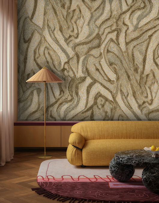 tapety i naklejki ścienne Tapeta - Organic Drapery