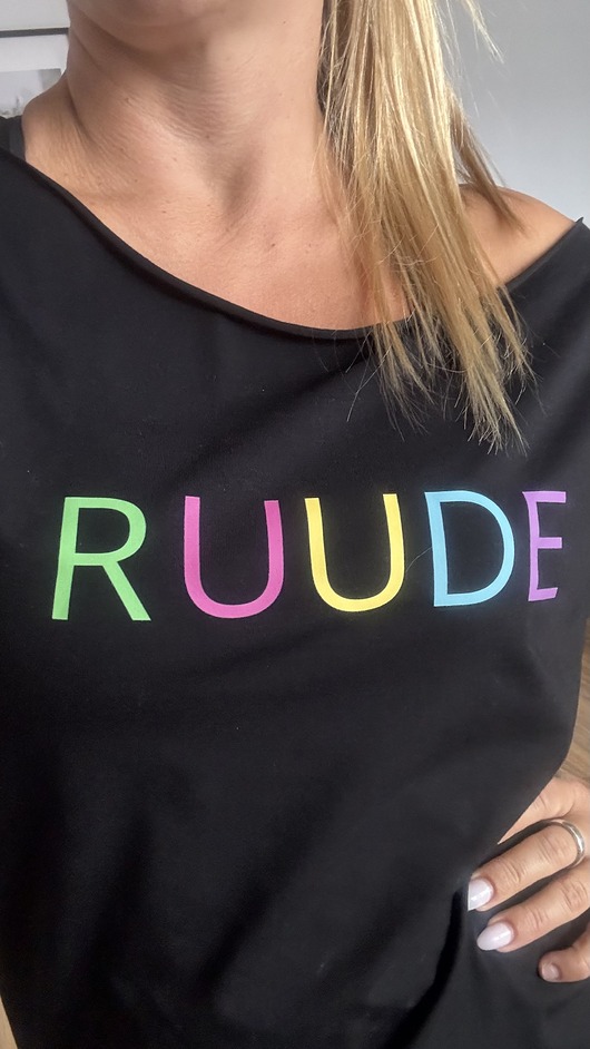 t-shirt damskie T-shirt RUUDE color