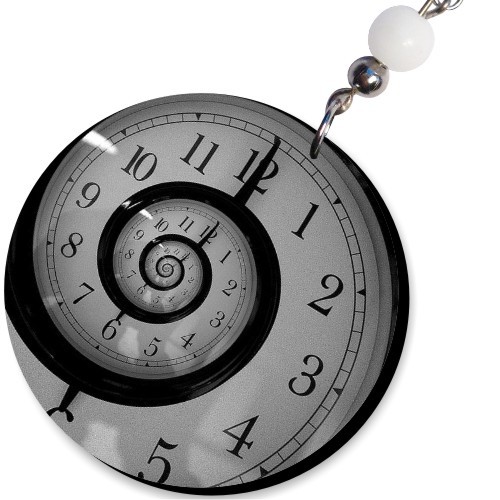 Spirale Clock Modny Design